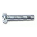 Midwest Fastener #10-32 x 1 in Slotted Hex Machine Screw, Zinc Plated Steel, 20 PK 65575